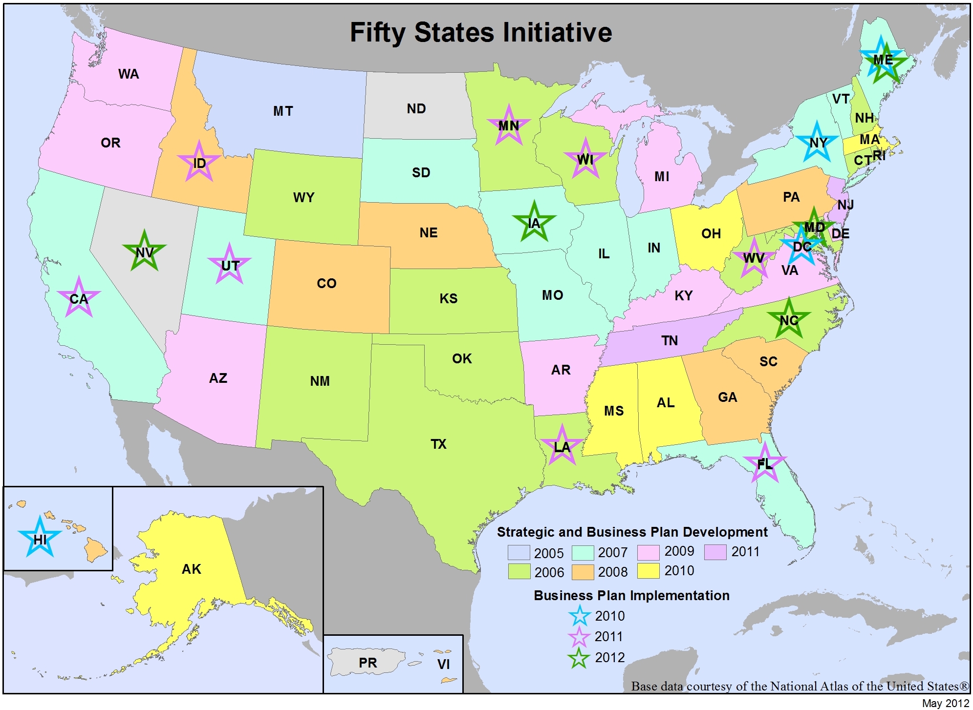 Fifty States Initiative — Federal Geographic Data Committee - Beta