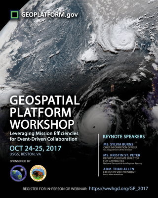 Geospatial Platform Workshop Poster for 2017